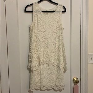 White lace Dress